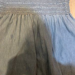 GAP   BNWT  NEVER BEEN WORN WOMENS XXL WOMENS BLUE DENIM MINI SKIRT